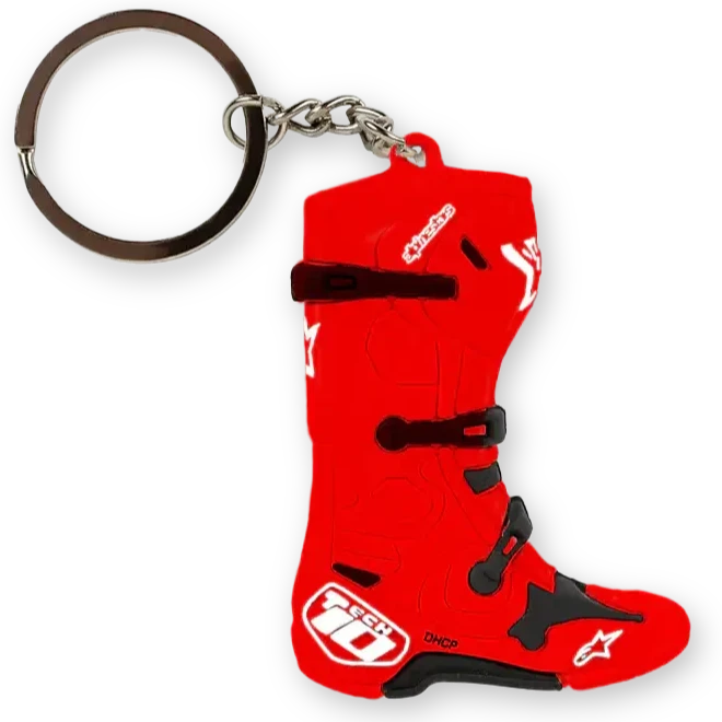 Alpinestars New Tech 10 Boot Keyfob Red - 1230-94000-30-OS