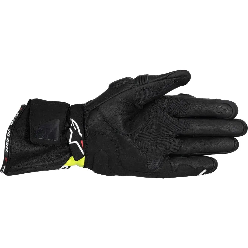 Alpinestars SP-3 Gloves Black/Fluo Yellow/White