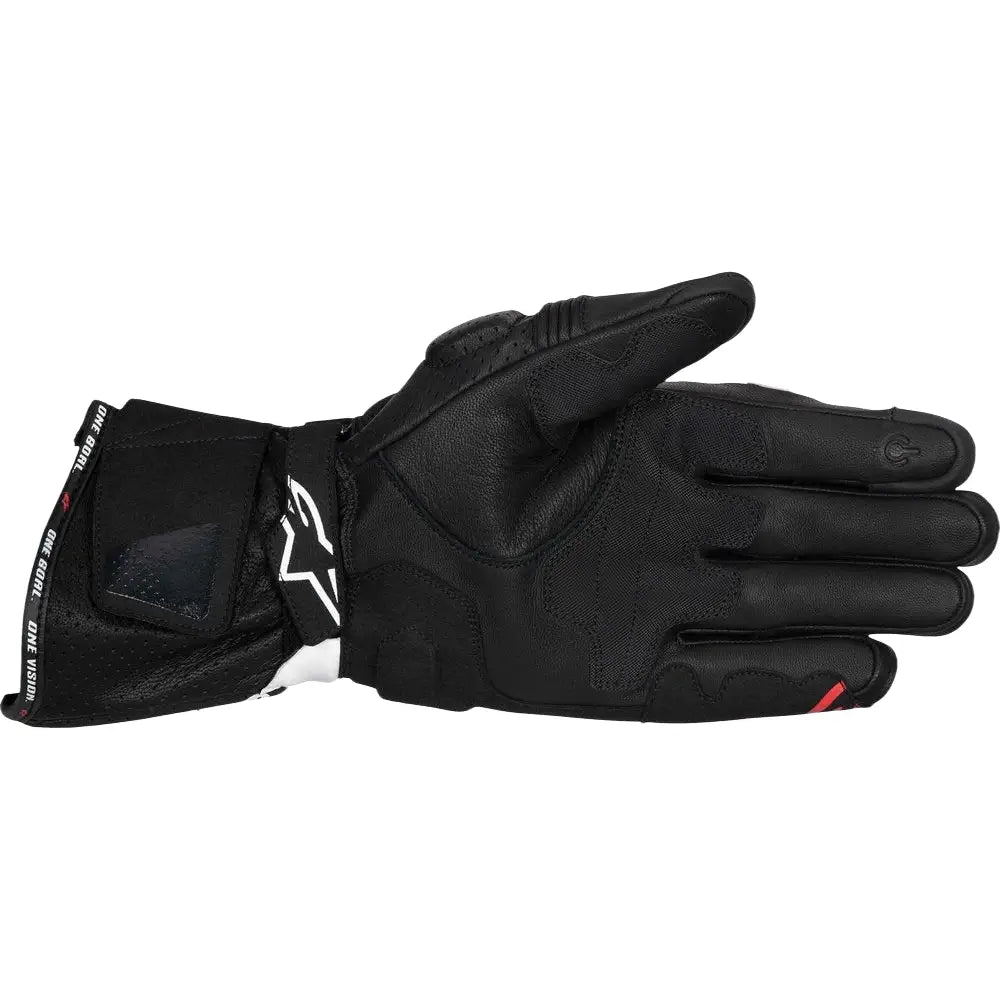Alpinestars SP-3 Gloves Black/White/Fluo Red