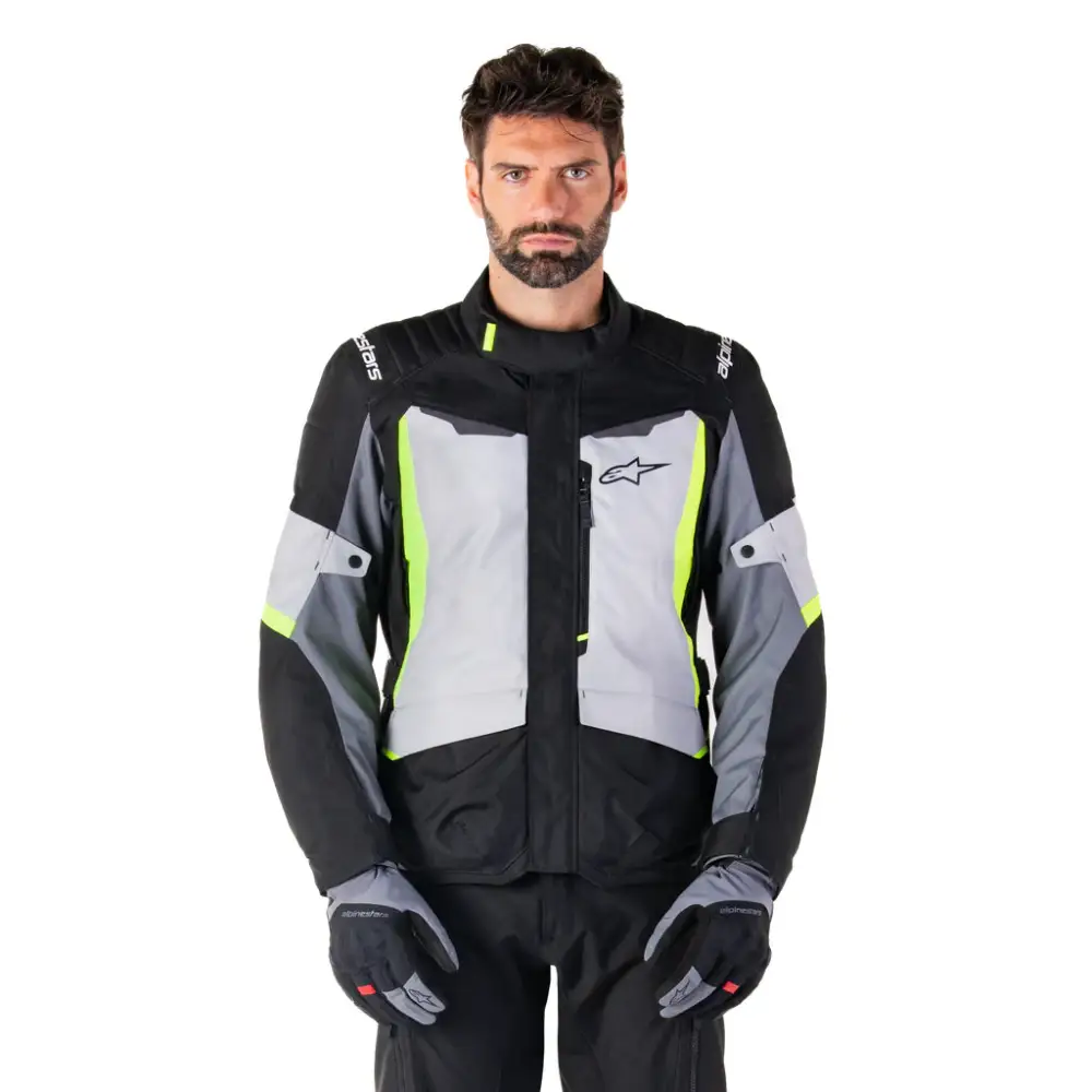 Alpinestars ST-1 WP Ice Gray/Black/Yellow Fluo