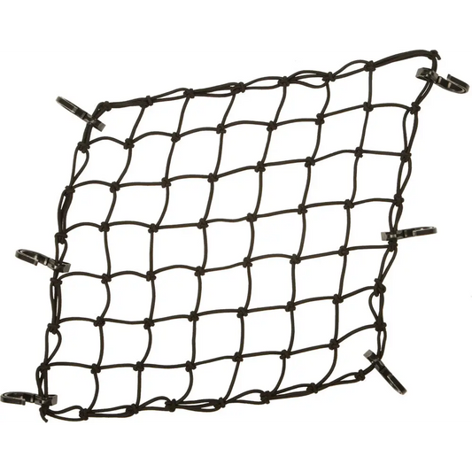 PowerTye Adjustable Cargo Net 15’’x15’’ - Black - Cargo Net