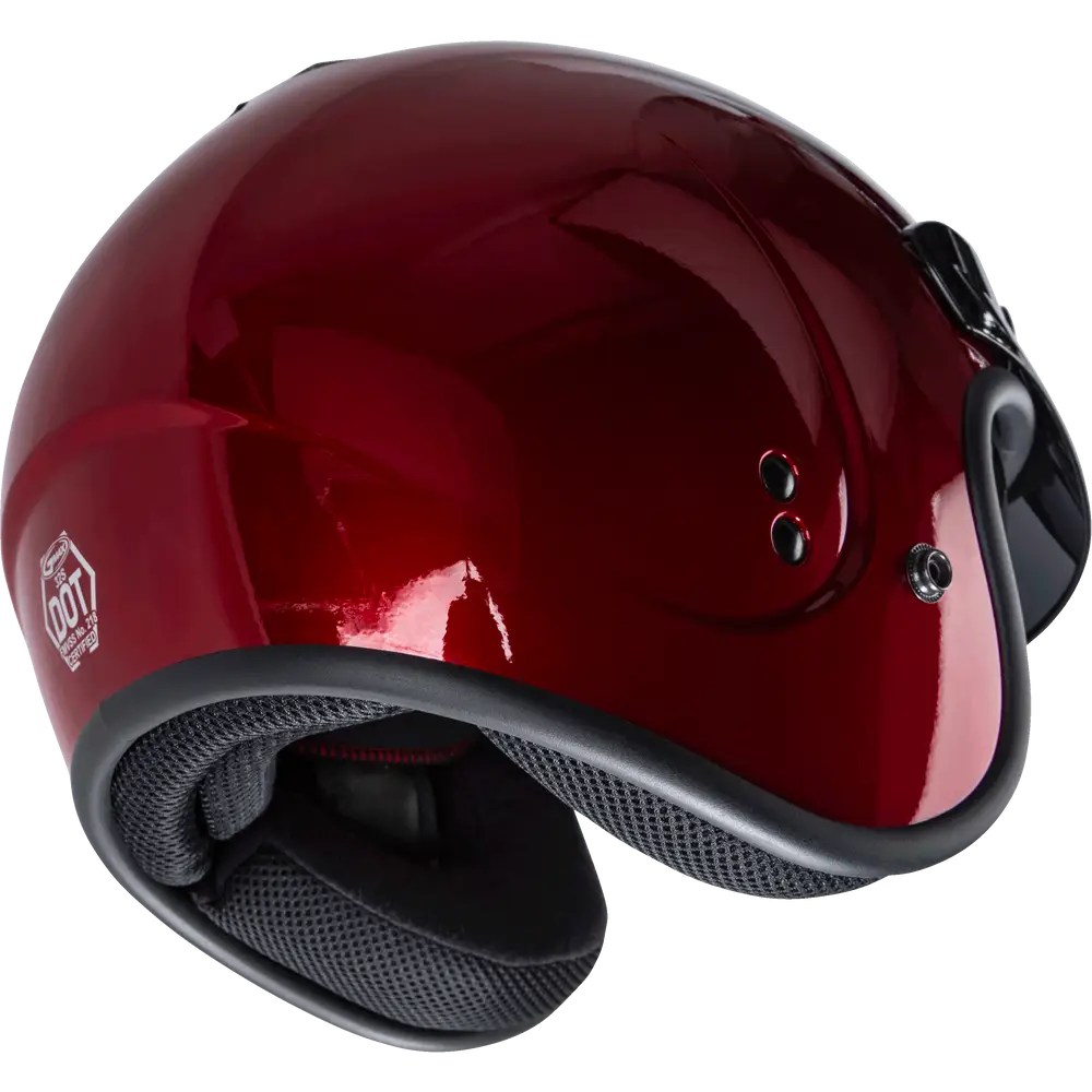 GMAX GM-32 Open-Face Helmet Candy Red - Helmet