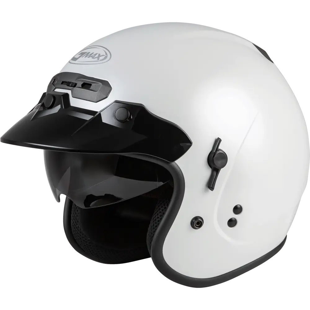 GMAX GM-32 Open-Face Helmet Pearl White - Helmet