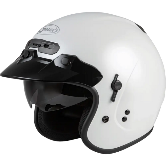 GMAX GM-32 Open-Face Helmet Pearl White - Helmet