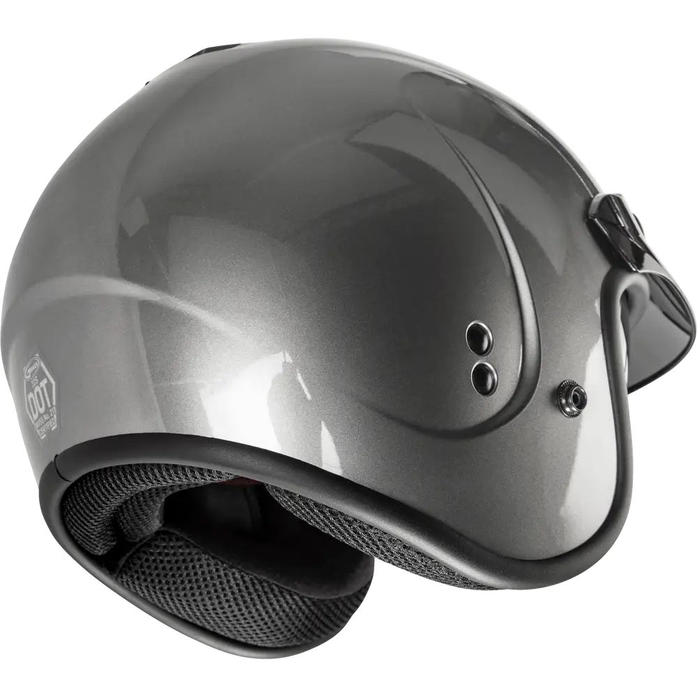 GMAX GM-32 Open-Face Helmet Titanium - Helmet