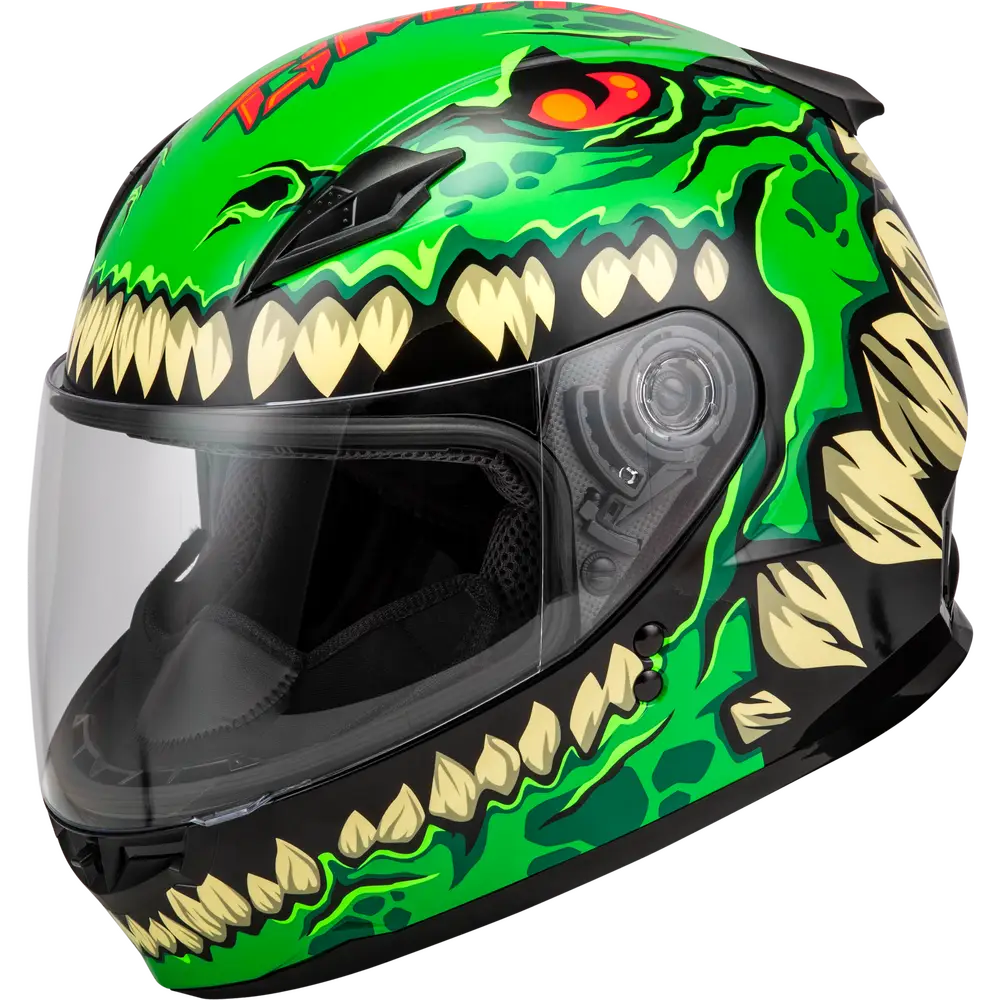 GMAX GM-49Y Drax Youth Helmet Green