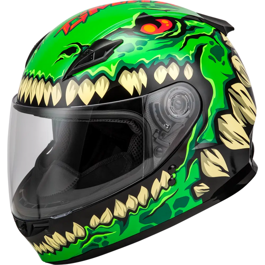 GMAX GM-49Y Drax Youth Helmet Green
