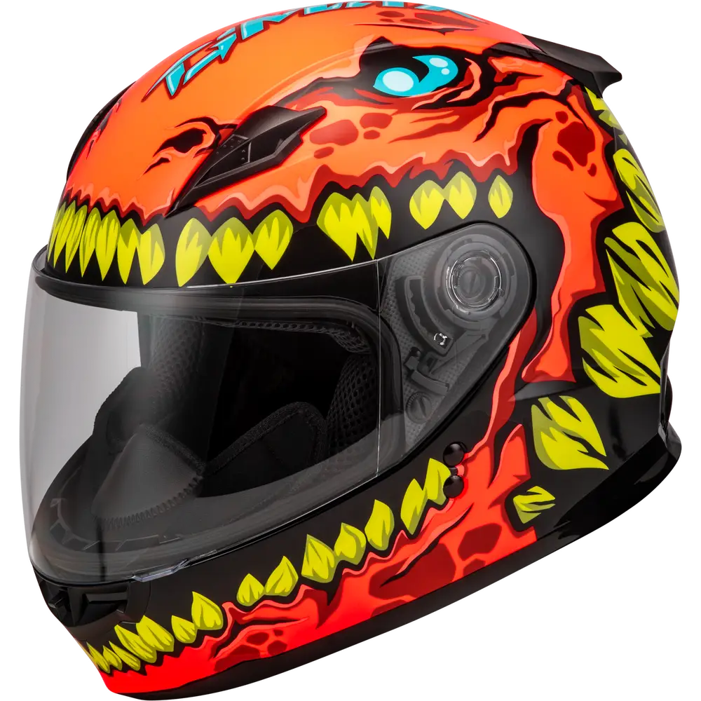 GMAX GM-49Y Drax Youth Helmet Orange