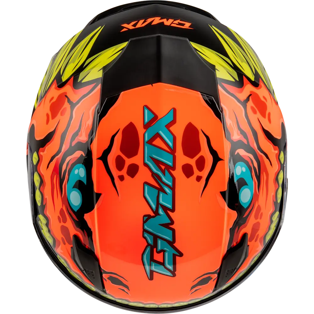 GMAX GM-49Y Drax Youth Helmet Orange