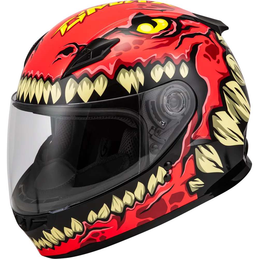 GMAX GM-49Y Drax Youth Helmet Red