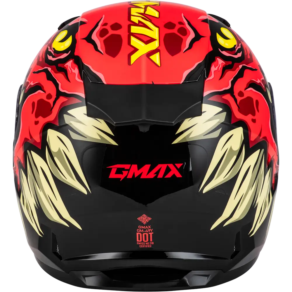 GMAX GM-49Y Drax Youth Helmet Red