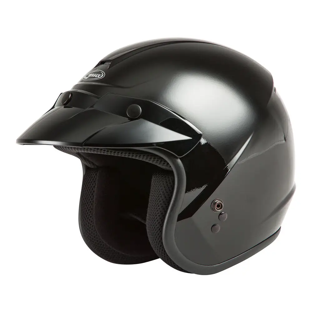 GMAX OF-2Y Youth Open-Face Helmet Black