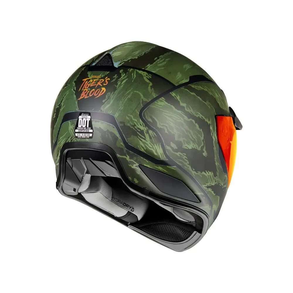 Icon Domain Tiger’s Blood Helmet