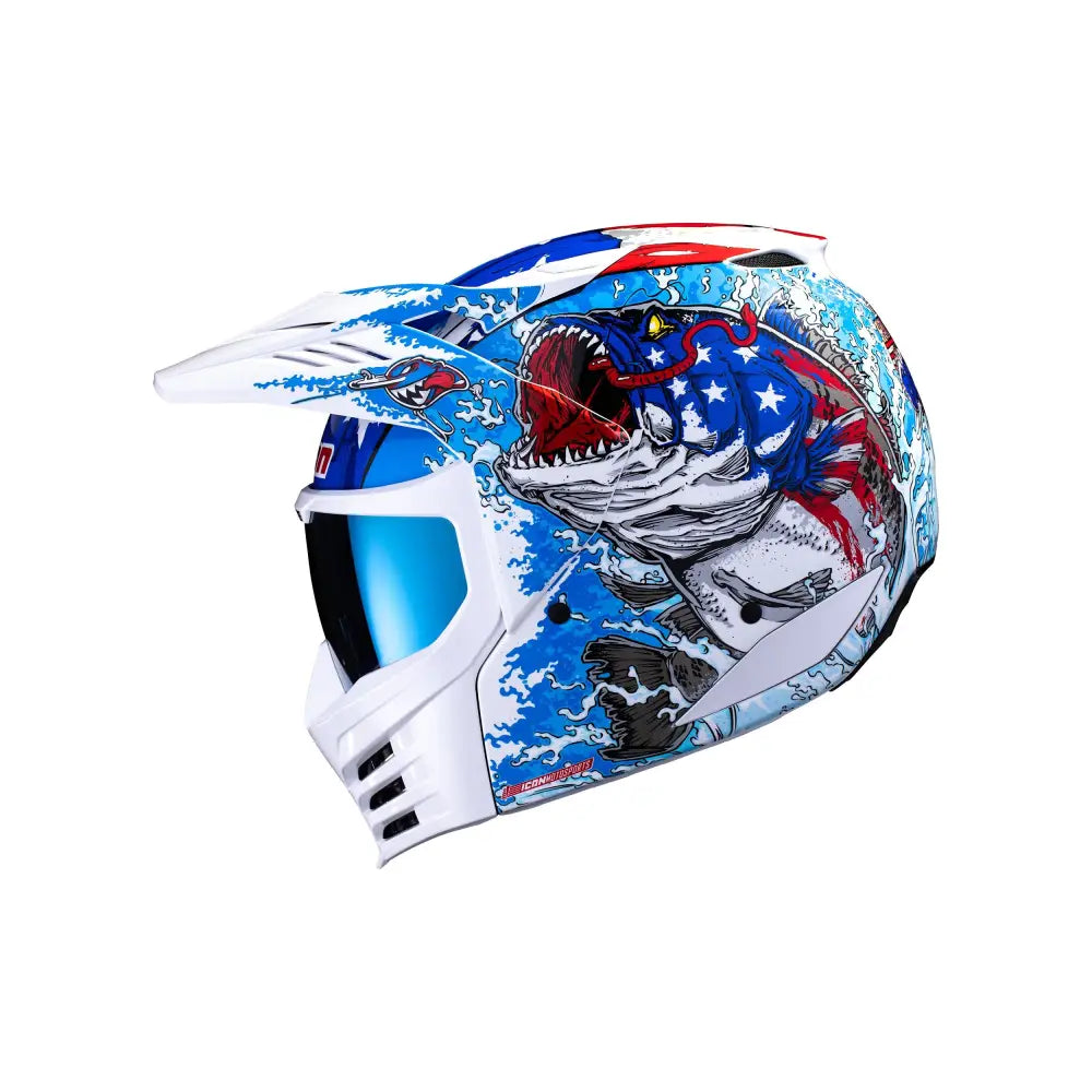 Icon Elsinore American Basstard Helmet - XS - Helmet