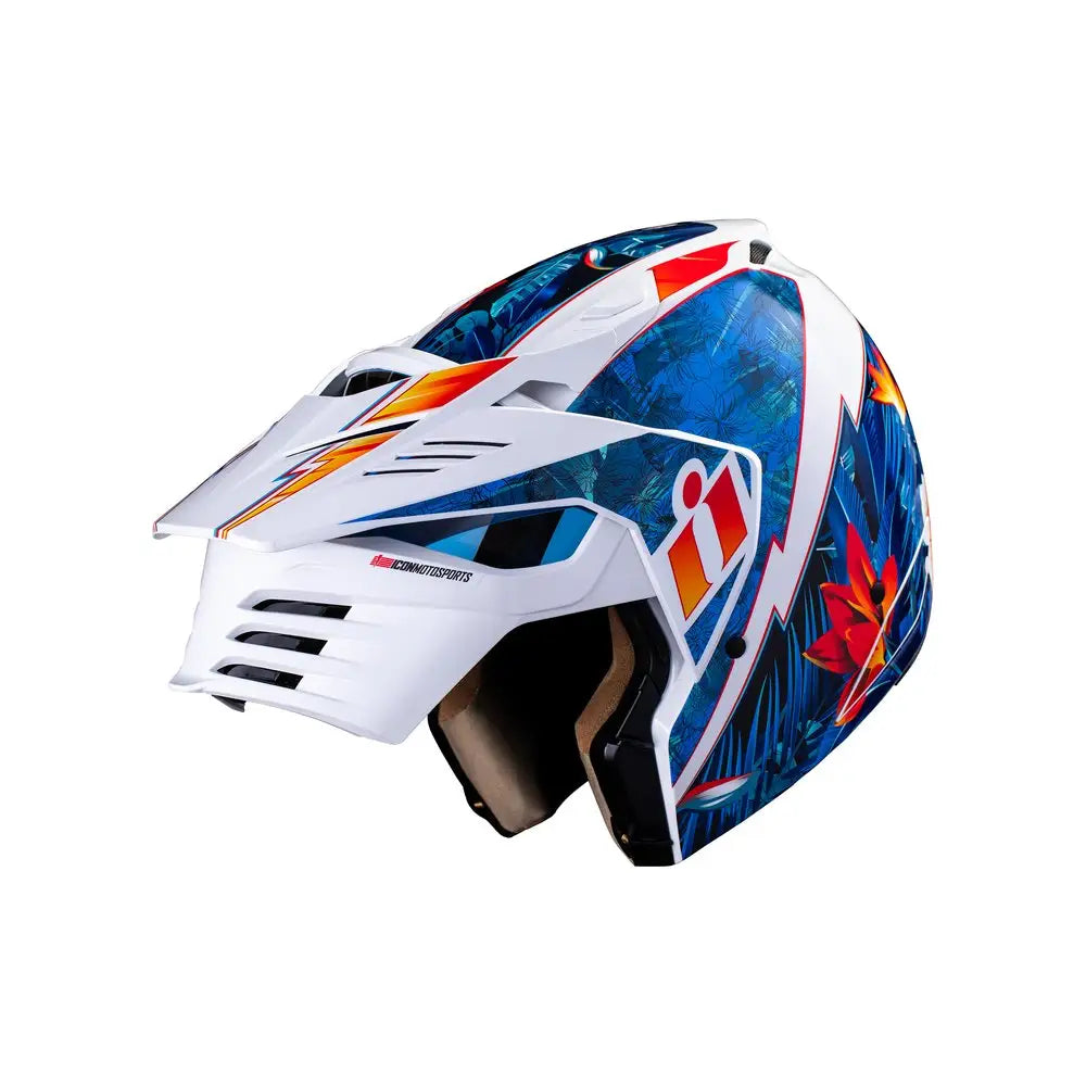 Icon Elsinore Kaonohi Helmet White