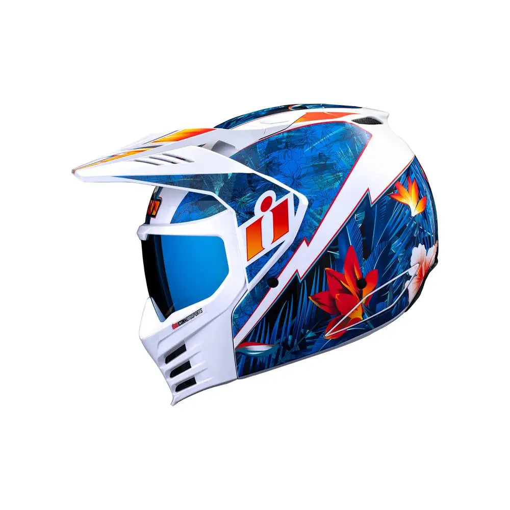 Icon Elsinore Kaonohi Helmet White