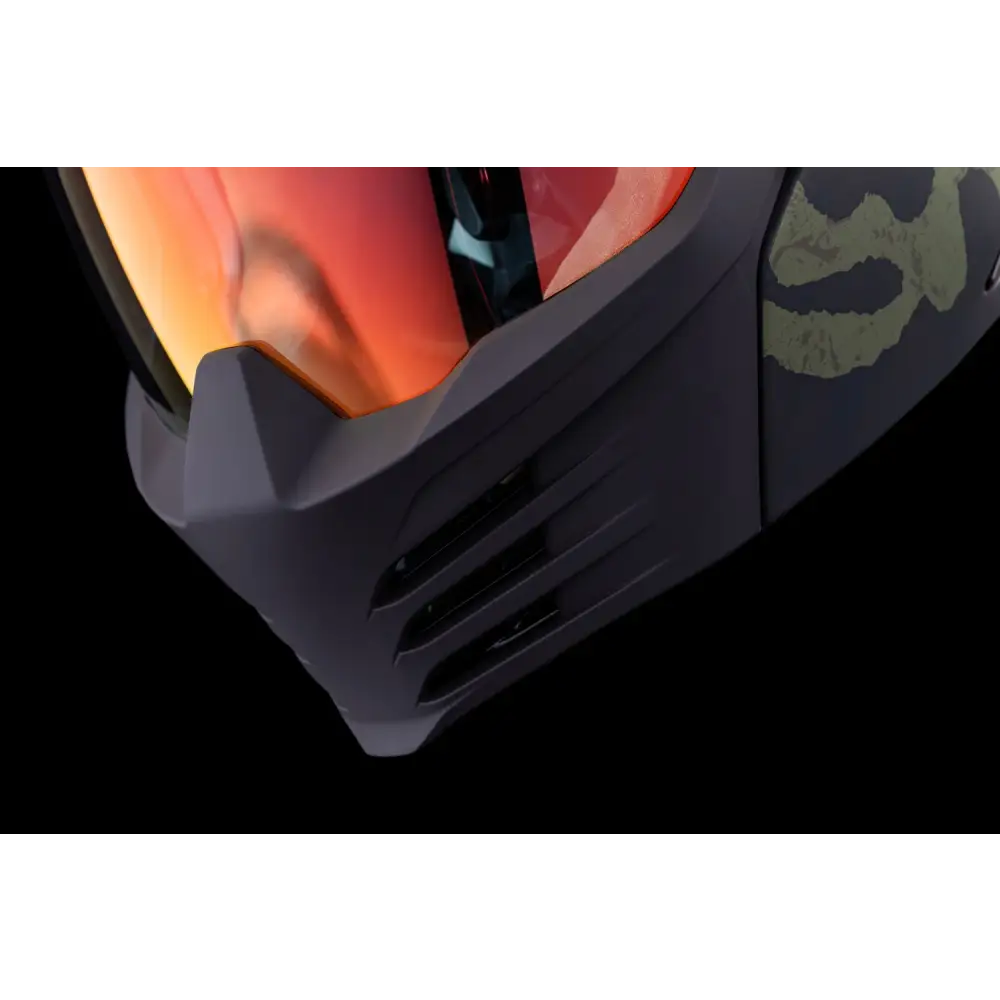 Icon Elsinore Magnacross Helmet Green