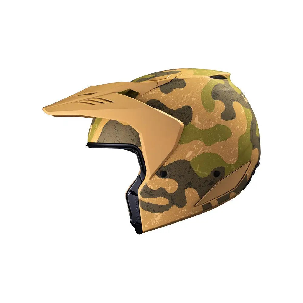 Icon Elsinore Magnacross Helmet Tan