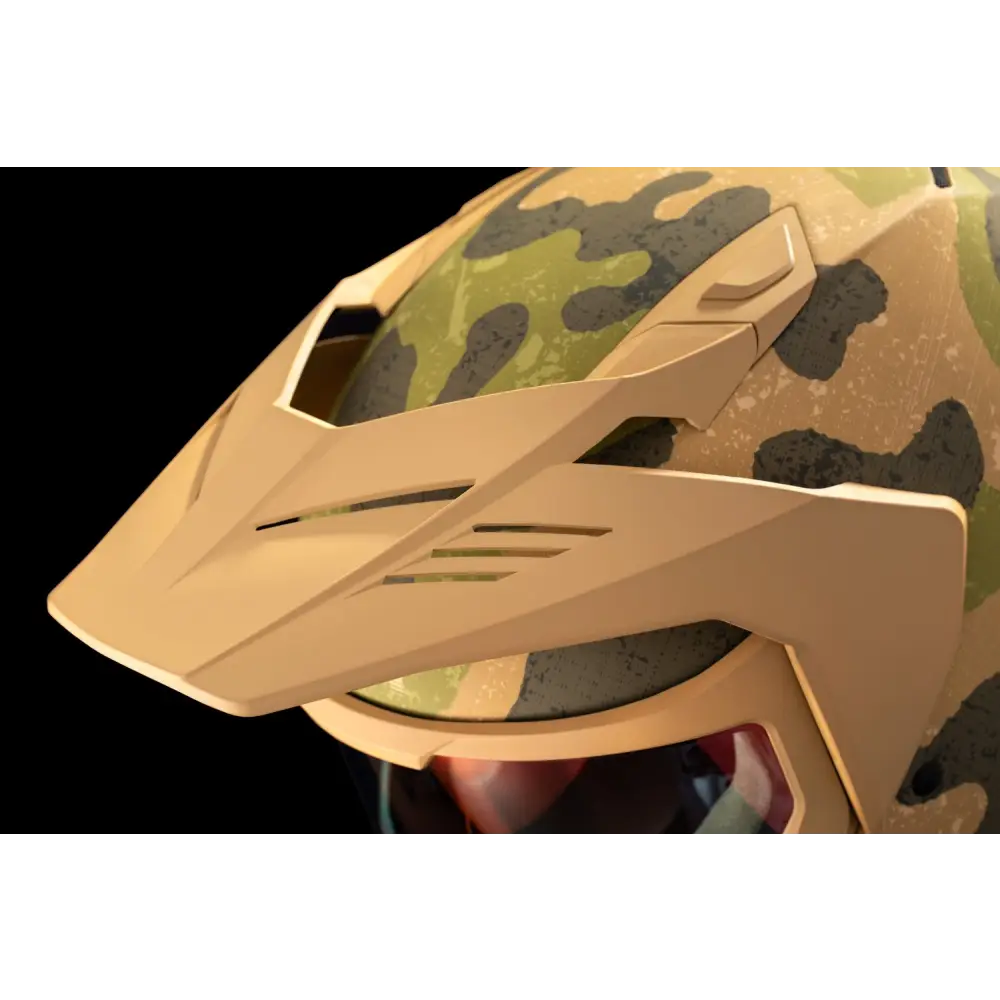 Icon Elsinore Magnacross Helmet Tan