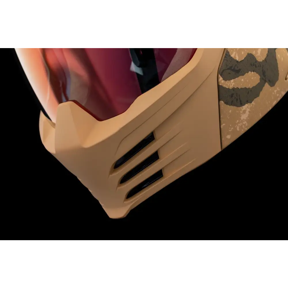 Icon Elsinore Magnacross Helmet Tan