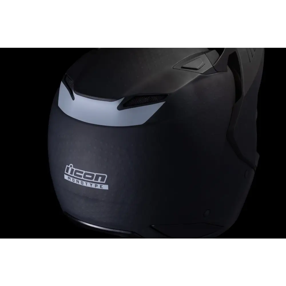 Icon Elsinore Monotype Helmet Black