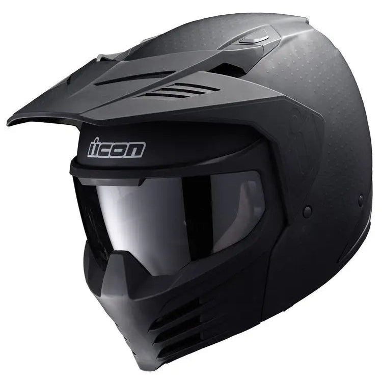 Icon Elsinore Monotype Helmet Black