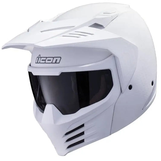 Icon Elsinore Monotype Helmet White