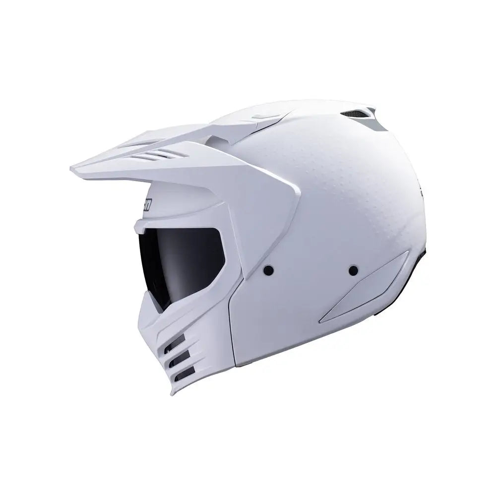 Icon Elsinore Monotype Helmet White