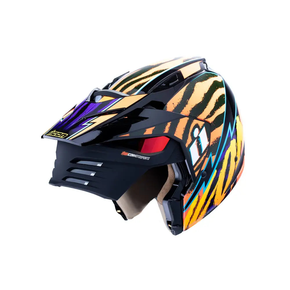 Icon Elsinore Rad Dawn Helmet Orange - Helmet
