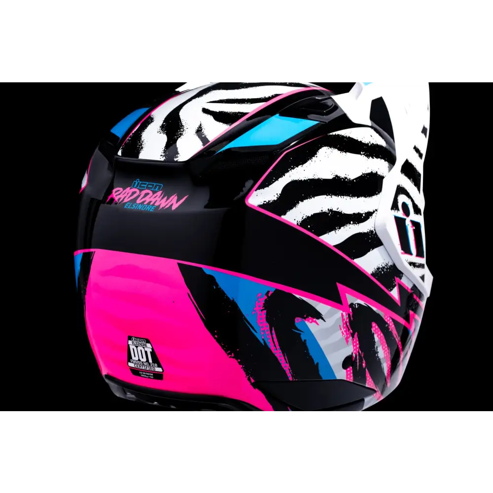 Icon Elsinore Rad Dawn Helmet White
