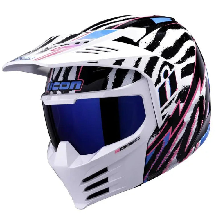 Icon Elsinore Rad Dawn Helmet White