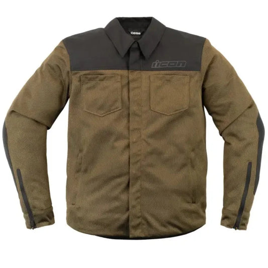 Icon Upstate Mesh CE Jacket Green - 2820-6229