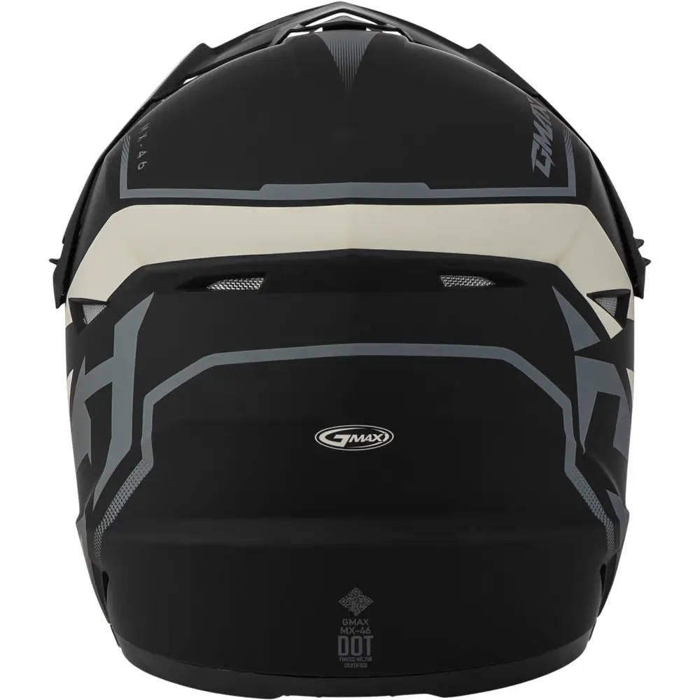 MX-46Y Compound Off-Road Youth Helmet Matte Black/Grey/White