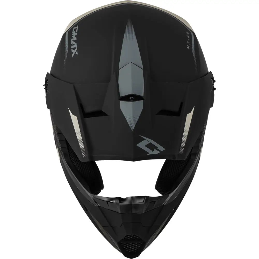 MX-46Y Compound Off-Road Youth Helmet Matte Black/Grey/White