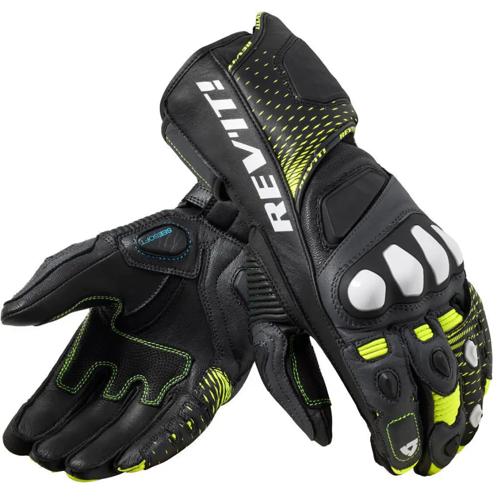 REV’IT! Control Gloves Black/Neon Yellow