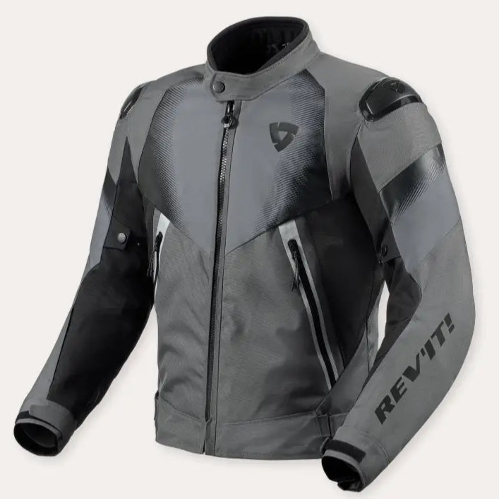 REV’IT! Control H2O Jacket Grey-Black - Jacket