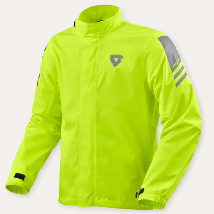 REV’IT! Cyclone 4 H2O Rain Jacket Neon Yellow - Rain Suit