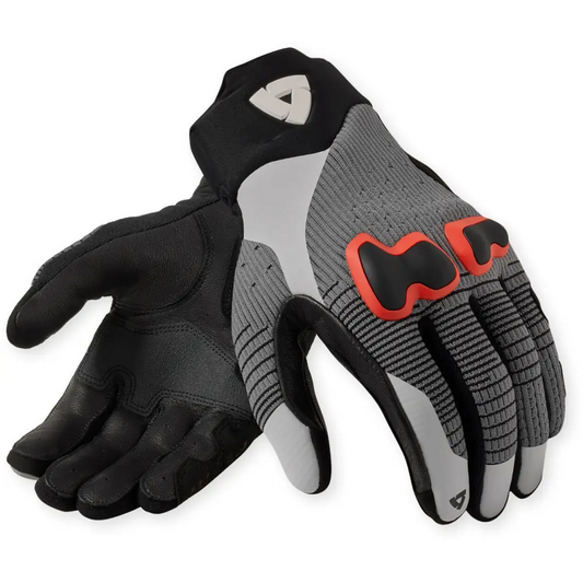 REV’IT! Kinetic 2 Gloves Grey/Red