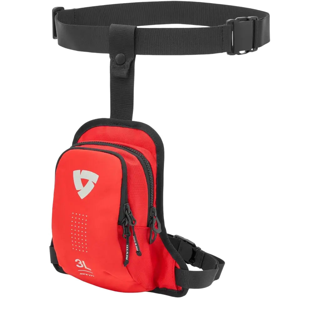 REV’IT! Leg Bag Node H2O Red/Black