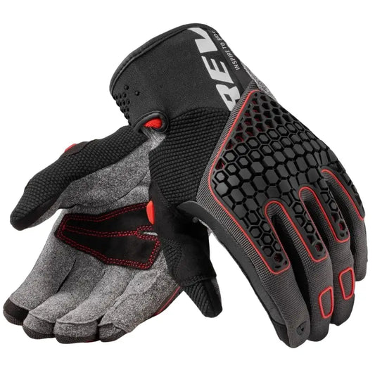 REV’IT! Mangrove 2 Gloves Grey/Red