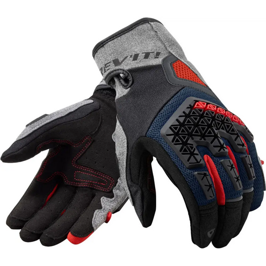 REV’IT! Mangrove Gloves Silver/Blue