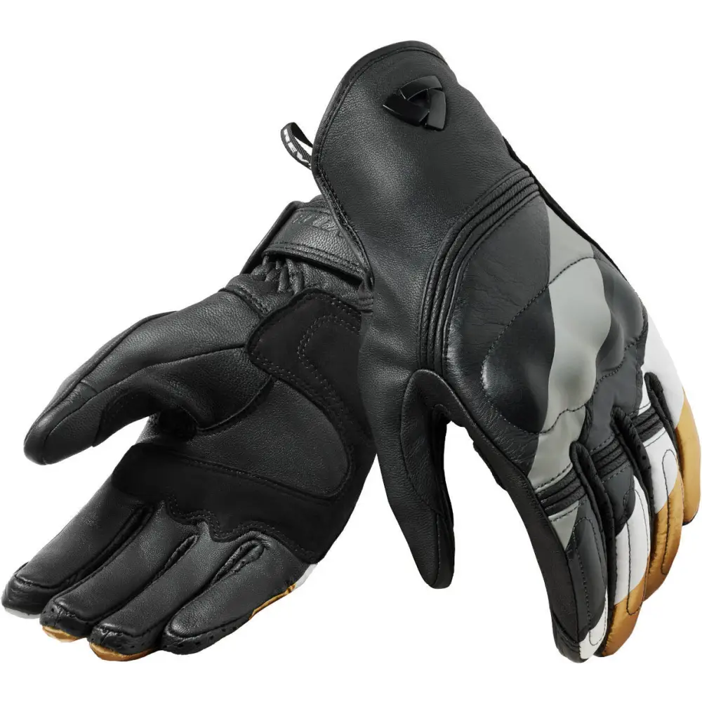 REV’IT! Redhill Women’s Gloves Black/Ocher Yellow