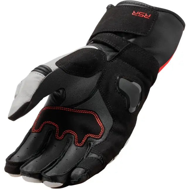 REV’IT! RSR 5 Gloves White/Neon Red