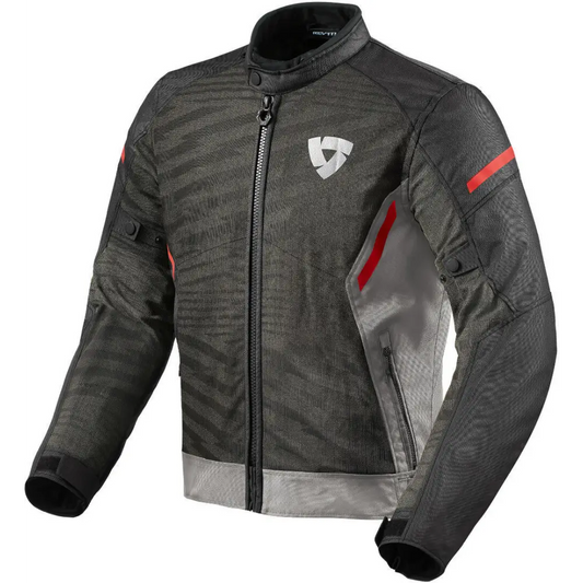 REV’IT! Torque 2 H2O Jacket Grey/Red