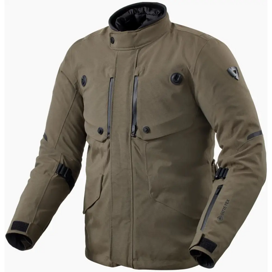 REV’IT! Trench 2 GTX Jacket Black/Olive