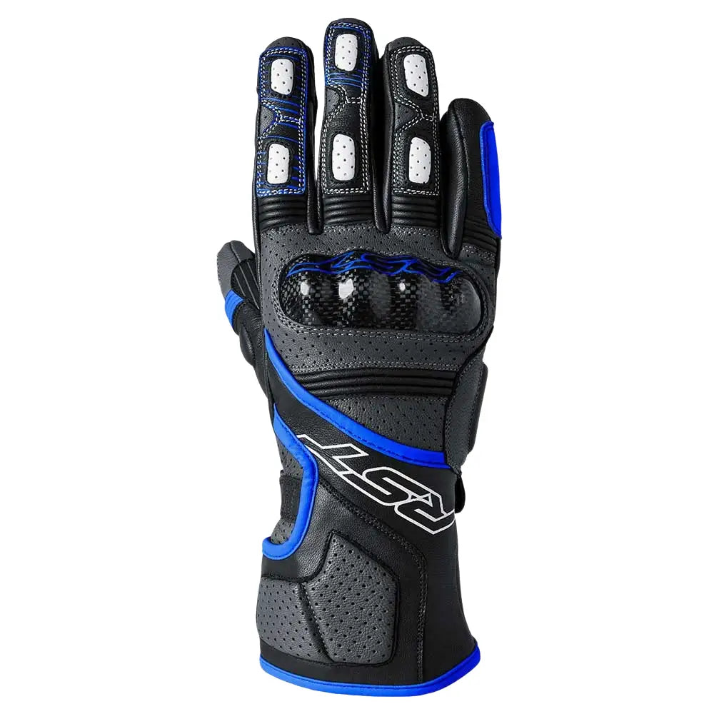 RST Moto Fulcrum CE Gloves Grey/Blue/Black