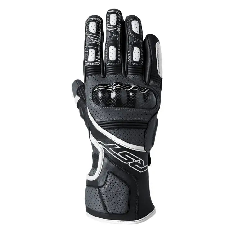 RST Moto Fulcrum CE Gloves Grey/White/Black