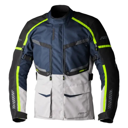RST Moto Maverick Evo CE Jacket Navy/Silver