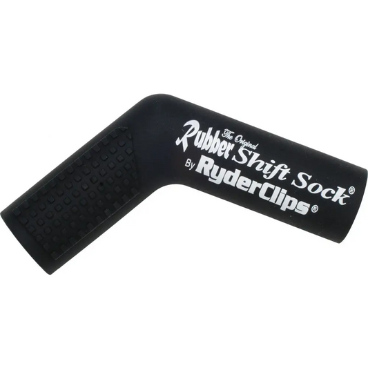 Ryder Clips Rubber Shift Sock Black - 26-7200BK