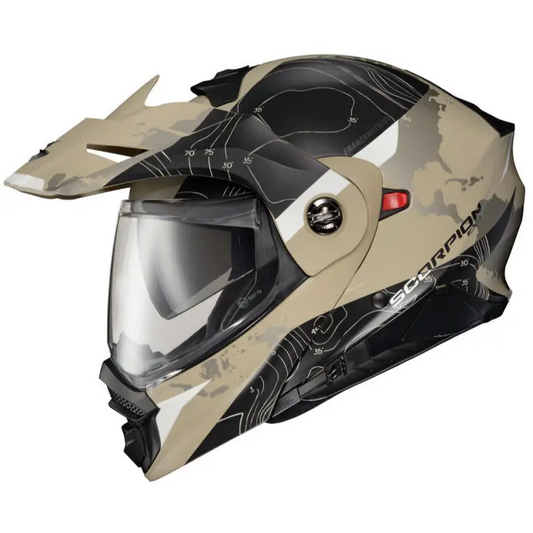 Scorpion EXO-AT960 Topographic Helmet Sand/Black